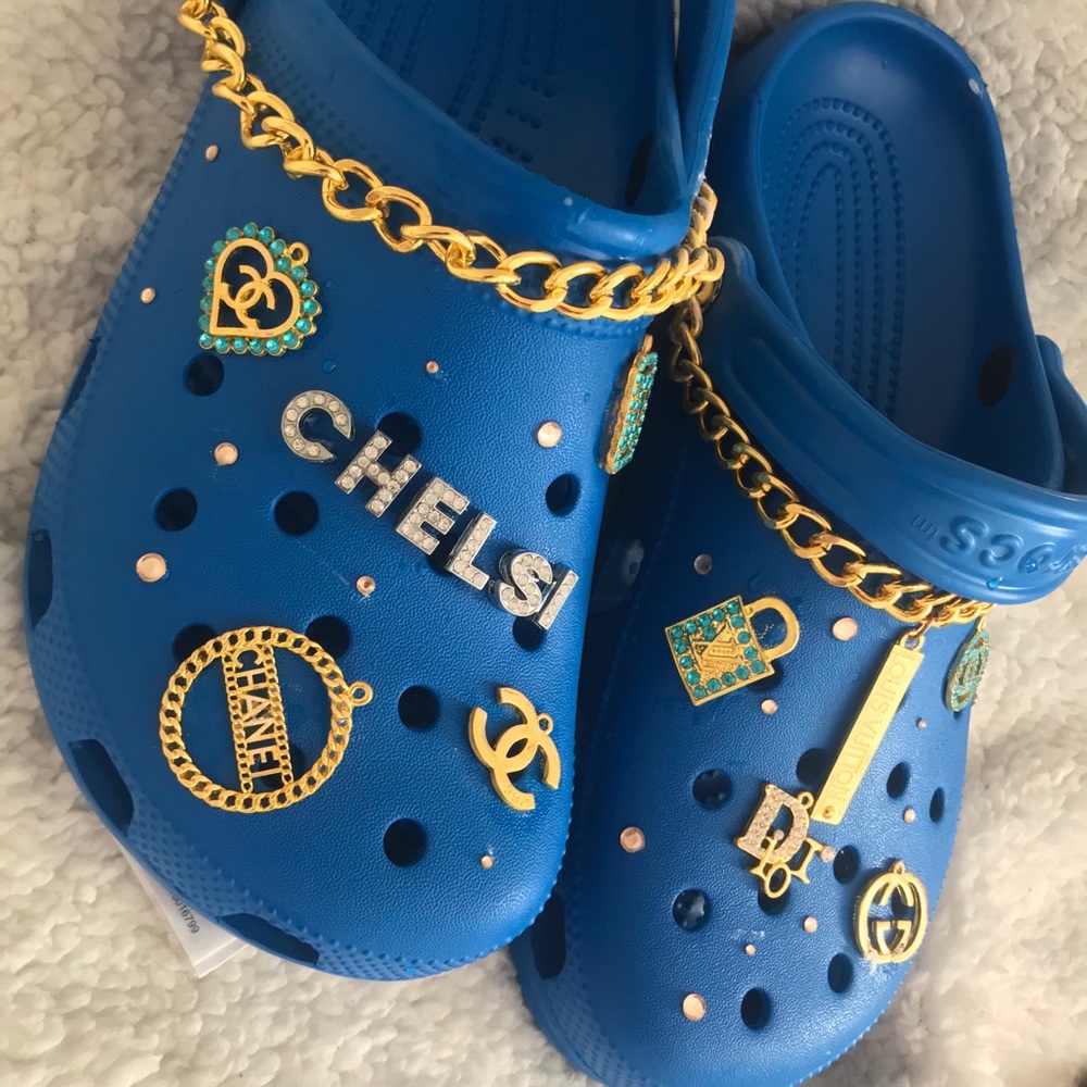 Custom Chained Crocs